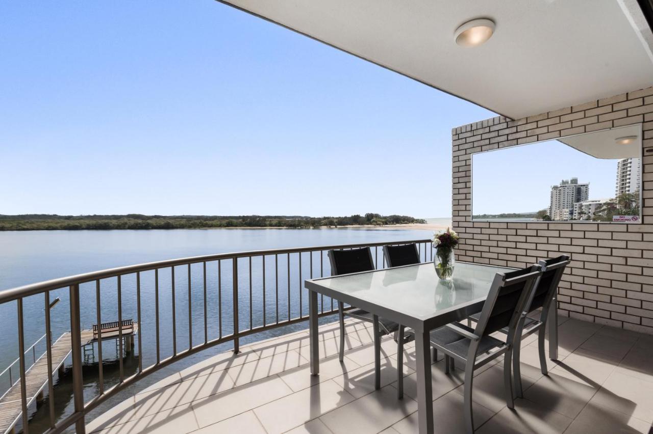 Wharf Lodge River View Apartment Maroochydore Bagian luar foto